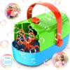 Bubble Machine Durable Automatic Bubble Blower, 18000+ Big Bubbles Per Minute Bubbles for Kids Toddlers Bubble Maker Operated by Plugin or Batteries Bubble Toys for Indoor Outdoor Birthday Party view 1