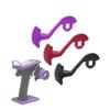 JOYSOG RC Transmitter Steering Wheel Trigger One-Handed Control Adapter for Flysky NB4 /Noble Lite /NB4 PRO Controller Transmitter Upgrade Parts (red) view 2