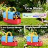 Bubble Machine Durable Automatic Bubble Blower, 18000+ Big Bubbles Per Minute Bubbles for Kids Toddlers Bubble Maker Operated by Plugin or Batteries Bubble Toys for Indoor Outdoor Birthday Party view 2
