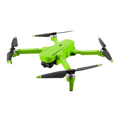 Foldable Mini Drone with HD Camera WiFi FPV RC Gesture Control Trajectory Flight Circle Fly High-Speed Rotation 3D Flips Sensor Headless Mode Orange(Green) (Green)