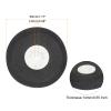 MECCANIXITY RC Airplane Wheels 50mm/1.97" Dia RC Airplane Aircraft Sponge Wheels RC Aircraft Foam Wheel Replacement for DIY RC Model Plane Aircraft RC Helicopter Pack of 8 view 2