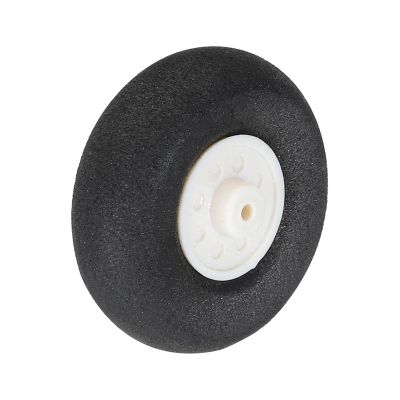 MECCANIXITY RC Airplane Wheels 32mm/1.26" Dia RC Airplane Aircraft Sponge Wheels RC Aircraft Foam Wheel Replacement for DIY RC Model Plane Aircraft RC Helicopter Pack of 1