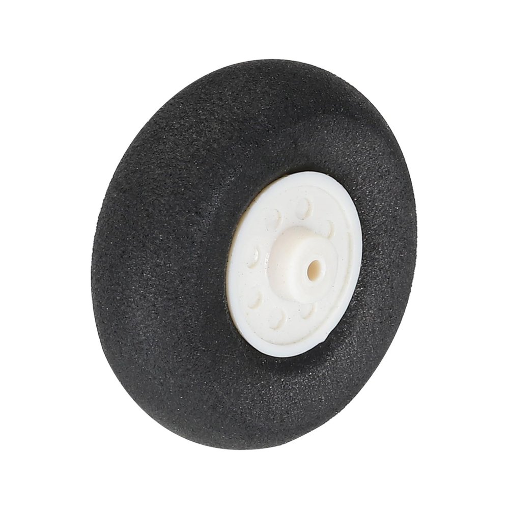 MECCANIXITY RC Airplane Wheels 32mm/1.26" Dia RC Airplane Aircraft Sponge Wheels RC Aircraft Foam Wheel Replacement for DIY RC Model Plane Aircraft RC Helicopter Pack of 1