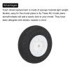 MECCANIXITY RC Airplane Wheels 25mm/0.98" Dia RC Airplane Aircraft Sponge Wheels RC Aircraft Foam Wheel Replacement for DIY RC Model Plane Aircraft RC Helicopter Pack of 1 view 4