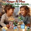 Magnetic Tiles Dinosaur Toys for Kids 3-5 5-7 Magnet Building Blocks Toddler Toy Dinosaurs - 3 Year Old Boy Gift STEM Learning Resources for Kids Ages 3 4 5 6 7 8 Gifts for 4 Year Old Boys view 3