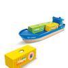 Hape Cargo Ship & Crane | Toy Boat and Crane Playset, for Children Ages 3Y+ view 2