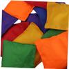 Abaodam 5pcs Nylon Bean Bags Toss Game for Kids Bean Bags for Kids Children Bean Bag Game for Toddlers Bean Bag Throwing Kid Sandbag Toys Assorted Bright Colors view 3