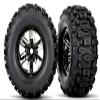 7871X Belted Sledgehammer Tires Mounted to X-Maxx Black Chrome Wheels (Pair) view 1
