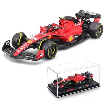 Bburago 1:24 SFR Scuderia Ferrari SF-23 (2023) Diecast Collection #55 Carlos Sainz 18-26808