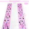 122pcs Spa Party Plates Napkins Cups Forks Tablecloth Tableware Kit for Girls Makeup Spa Day Birthday Supplies Decorations - 20 Guests view 3