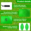 HSLCGF 6 Pcs Dodgeballs 8.5 Inch Playground Ball Kickball Green Inflatable Rubber Handball Bouncy Dodge Ball with 1 Hand Pump for Outdoors Games Gym Camps Picnic (Needle is at The Top of The Pump) view 4