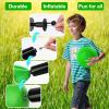 HSLCGF 12 Pcs Dodgeballs 5 Inch Playground Ball Kickball Green Inflatable Rubber Handball Bouncy Dodge Ball with 1 Hand Pump for Outdoors Ball Games Gym Camps Picnic (Needle is at The Top of the Pump) view 4