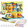 Spongebob Kids Kitchen Playset - Interactive Play Food with 2 Krabby Patty Burgers, Seafoam Shake, Kelp Fries, Spongebob Toys Kitchen Set for Kids Ages 3-5 Includes Velcro Dots view 1