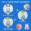 6 Pack Spinning Tops Toys, Lighting & Singing Colorful Eggs, Party Favor Easter Basket Stuffers for Boys & Girls Ages 3-6 view 2