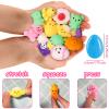 36 Pack Easter Eggs with Mochi Squishy Toys, Plastic Easter Eggs Filler Easter Gifts for Kids Easter Basket Stuffers Easter Egg Hunt, Easter Classroom Prizes Easter Party Favors view 4