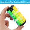 BananMelonBM Rotate and Slide Puzzle, Finger Spinner Puzzle, Fidget Toys, Decompression Toy, 8 Colors,7 Layers, Educational Sensory Toy for Kids Adults (8 Colors X (4 Layers + 8 Layers)) view 3