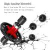 hopsupRC 45# Steer 50T Spur Gear Slipper Clutch With 17T/18T/19T Pinions Gear Sets Upgrades Part for 1/8 Kraton/Outcast/Talion/Typhon 6S BLX,50T Diff Gear Slipper Clutch,Red view 4