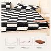 Flannel Velvet Bed Sheet Winter Super Soft Cosy Plush Shaggy Taffeta Elastic Fitted Sheet Solid Flannel Velvet Fleece Fluffy Fuzzy Warm Bedspread with Deep Pocket view 2
