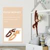 Abaodam 2Pcs Hanging Monkey Plush Monkey Stuffed Animal Cute Toy for Christmas Jungel Theme Birthday Party Favors Decorations view 3