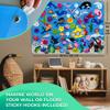 QUOKKA Ocean Felt Board for Toddlers 61 PCS - Double-Thick Felt Board Story Set with Large 3927,7 in. Durable Wall Activity Panel - Ideal for Storytelling Indoor Toddler Activities and Classroom view 4