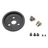 86T 48P Steel Spur Gear with 19T 21T Pinions Gear Set Compatible with 1/10 Traxxas Slash 2WD Replace 4686 Spur Gear and Pinion Set Upgrade Parts view 3