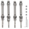 2Pairs Treehobby Steel CVD Front & Rear Drive Shaft Compatible with 1/10 Traxxas Slash 4x4 Platinum/Ultimate/VXL/Rustler 4X4 VXL/Stampede 4X4 VXL/Hoss 4X4 VXL 4WD RC Car Upgrades Patrs view 3