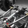 2PCS Metal Drive Shaft Compatible with FMS FCX24 1/24 RC Crawler Joint CVD Driveshaft Upgrades Parts view 2