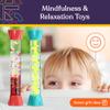 Special Supplies Liquid Motion Bubbler Toy Cool Tubes 5-Pack Colorful Hourglass Timer with Droplet Movement, Bedroom, Sensory Play for Home or School (Bubble-Tube-5) view 4