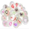 Kiddie Play 25 Bouncy Balls for Kids Party Favors Heart Bouncy Ball 27mm Superball Small Rubber Balls for Kids view 1