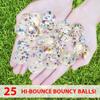 Kiddie Play 25 Bouncy Balls for Kids Party Favors | Stars Bouncy Ball 27mm | Superball Small Rubber Balls for Kids view 2