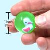 Kiddie Play 25 Bouncy Balls for Kids Party Favors | Cute Figures Bouncy Ball 27mm | Superball Small Rubber Balls for Kids view 3