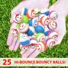 25 Bouncy Balls for Kids Party Favors | Baby Bouncy Ball 27mm | Superball Small Rubber Balls for Kids view 2