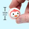25 Bouncy Balls for Kids Party Favors | Baby Bouncy Ball 27mm | Superball Small Rubber Balls for Kids view 3