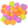 Kiddie Play 25 Bouncy Balls for Kids Party Favors | Frosted Colorful Bouncy Ball 27mm | Superball Small Rubber Balls for Kids view 1