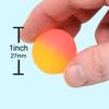Kiddie Play 25 Bouncy Balls for Kids Party Favors | Frosted Colorful Bouncy Ball 27mm | Superball Small Rubber Balls for Kids view 3