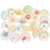 Kiddie Play 25 Bouncy Balls for Kids Party Favors Flowers Bouncy Ball 27mm Superball Small Rubber Balls for Kids view 1