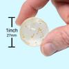 Kiddie Play 25 Bouncy Balls for Kids Party Favors Clear Bouncy Ball 27mm Superball Small Rubber Balls for Kids view 3