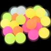 Kiddie Play 25 Bouncy Balls for Kids Party Favors | Luminous Bouncy Ball 27mm | Superball Small Rubber Balls for Kids view 1