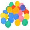 Kiddie Play 25 Bouncy Balls for Kids Party Favors | Colorful Frosted Bouncy Ball 27mm | Superball Small Rubber Balls for Kids view 1