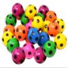 Kiddie Play 25 Bouncy Balls for Kids Party Favors | Colorful Soccer Bouncy Ball 27mm | Superball Small Rubber Balls for Kids view 1