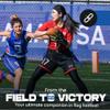 12 Player (6 RED vs 6 BLUE Pop Flags) Pop Flag Football Set-Complete w/Flags, Belts, Agility cones and Carry Bag view 2