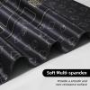 Foldable Casino Quality Poker Mat | Water Resistant Poker Table Cloth, Soft Multi-spandex | Black 70x35 | Waterproof, Durable, Noise-Free Gameplay | Stylish Poker Table Top for Anywhere Gaming view 3
