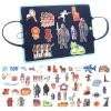 SmoothNovelty 4 Pack Felt Board Stories Set Flannel Felt Story Board Pieces for Storytelling(Bible Stories) view 1