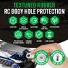 Dragon Grips RC Body Clip Hole Protectors, 49pc Clear PVC Stickers for 1/10 RC Crawler Body Shells, Stick-on Accessories That Prevent Clip Hole Damage and Cracking, Protect Custom-Painted Bodies view 4