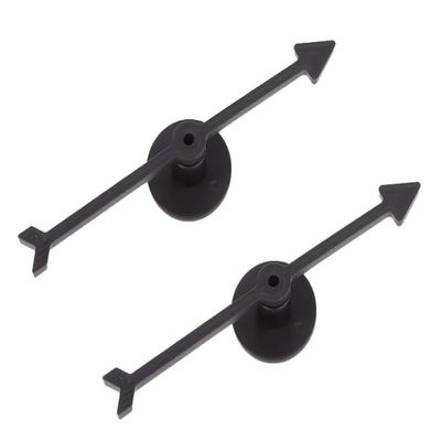 2Pcs Spinner Game Engaging Board Arrow Set.Home and School Party Spinners; Plastic Craft with Suction Cup Board Games