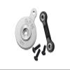 GPM Upgrades Aluminum 7075 Direct Mount Servo Saver (25T Spline) with Fix Link for 1/8 Mojave 4X4 4S Blx Desert Truck Rtr-Ara4404T1/T2 (Silver) view 1