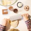 Promise Babe Kids Knife Set for Real Cooking and Baking, 14 Pcs Food Grade Montessori Kitchen Tools, Toddler Kitchen Tools with Safe Toddler Knife Set, Cutting Board, Kids Apron and Rolling Pin view 3