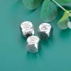 3PCS Food Dice Valentines Gifts for Boyfriend Girlfriend 11th Anniversary Steel Gift for Couple Christmas Stocking Stuffers White Elephant Gifts for Adults Santa Swap Gift Exchange Dice Exchange Dices view 2
