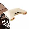 Rock88 Stroller Gloves Winter Thick Warm Golf Push Cart Mittens for Cold Weather Windproof Rainproof Pram Hand Muff for Parents and Caregivers,Beige,56 * 34cm view 1
