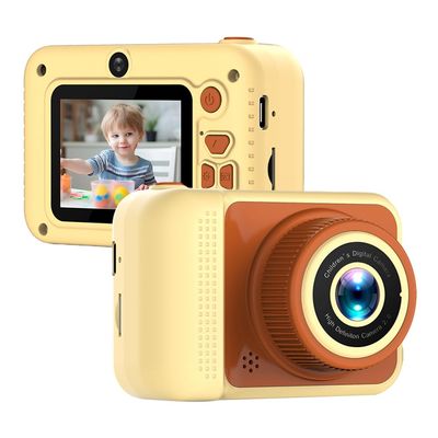Andoer 1080P Digital Camera 20MP Kids Camera Cute Children Camera Cartoon Kids Selfie Camera for Boys and Girls 4X Digital Zoom 2.0in IPS Screen Dual Lenses Birthday Gift Festival Gift Great Gift